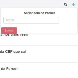 Na versão web, é só clicar em "+" para adicionar um novo link. |Crédito: Reprodução