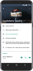 Nova interface do WhatsApp Business