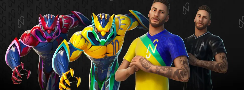 Neymar no Fortnite: veja como desbloquear skin do jogador