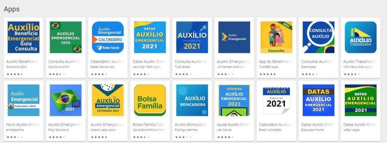 Auxílio emergencial: apps falsos enganam usuários; saiba se proteger