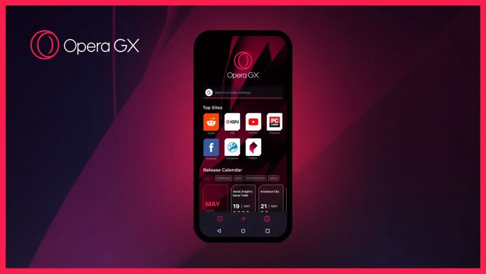 Opera GX Mobile: conheça o primeiro navegador mobile gamer