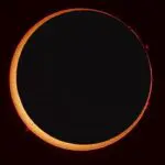 Eclipse formará “anel de fogo” ao redor da Lua nesta quinta-feira