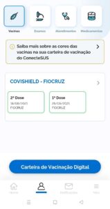 Passaporte da vacina: app Conecte SUS mostra se você está em dia