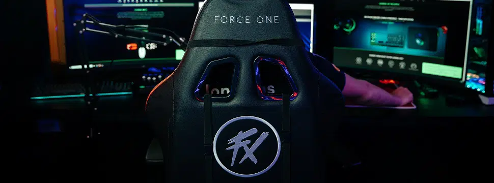 Force One lança linha de cadeiras gamer do Fluxo