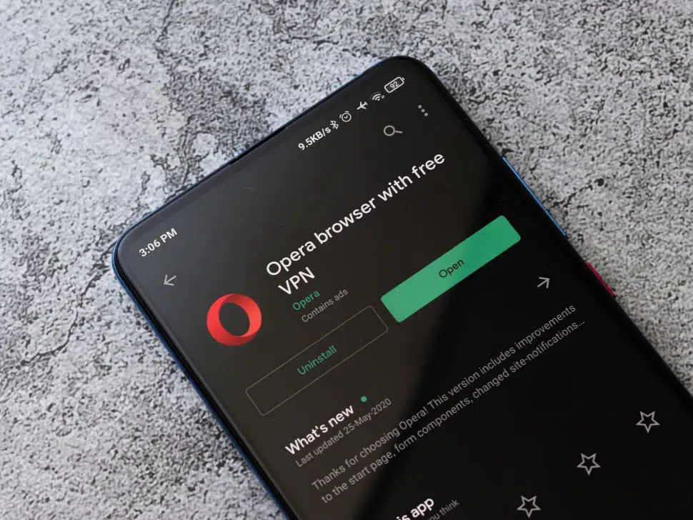 VPN Pro chega ao Opera Browser para Android