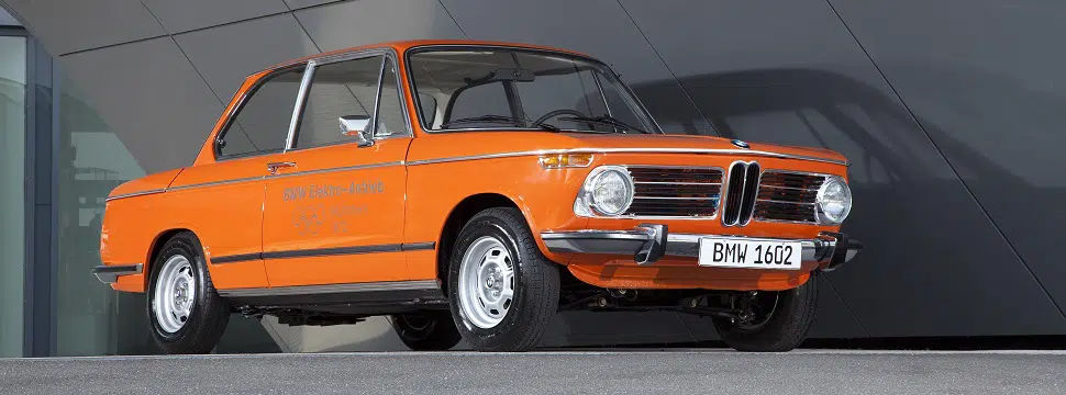 BMW 1602: primeiro carro elétrico da fabricante completa 50 anos