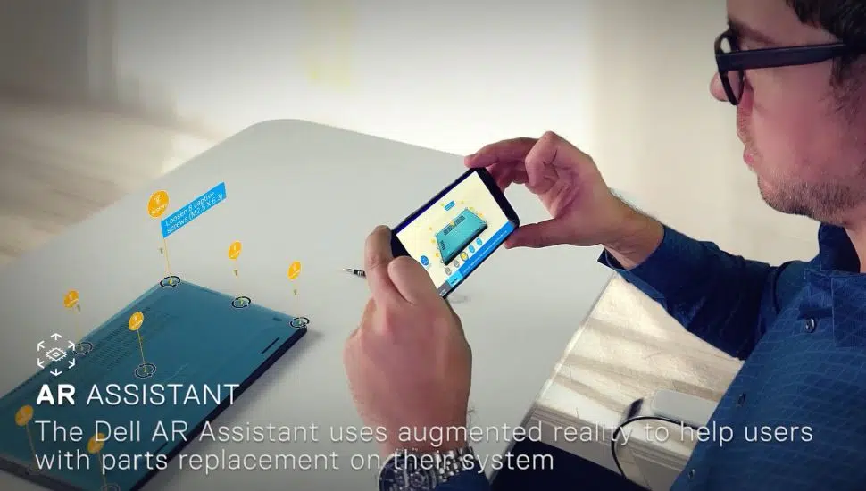 Com realidade aumentada, app permite reparos a distância em computadores