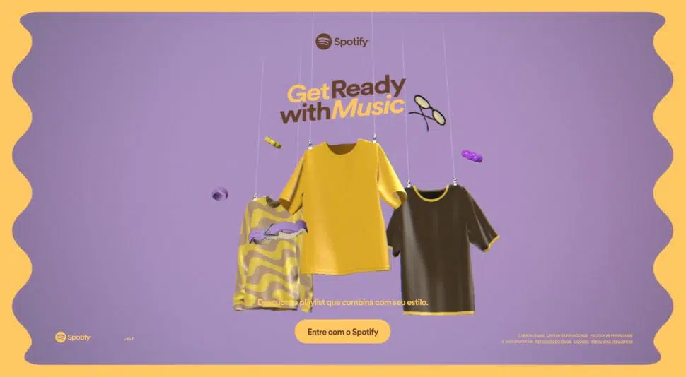 GetReadyWithMusic: função interativa do Spotify cria playlist personalizada