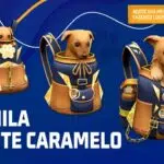 Em forma de mochila, novo item do &#8220;Cachorro Caramelo&#8221; traz mais brasilidade ao Free Fire