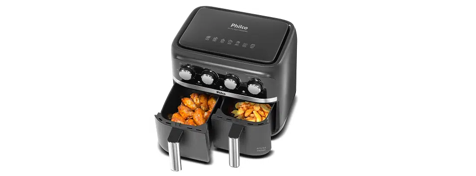 Philco lança primeira air fryer com cesto duplo do Brasil