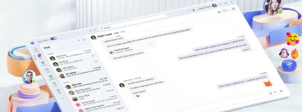 Versão prévia do novo Microsoft Teams começa a ser disponibilizada