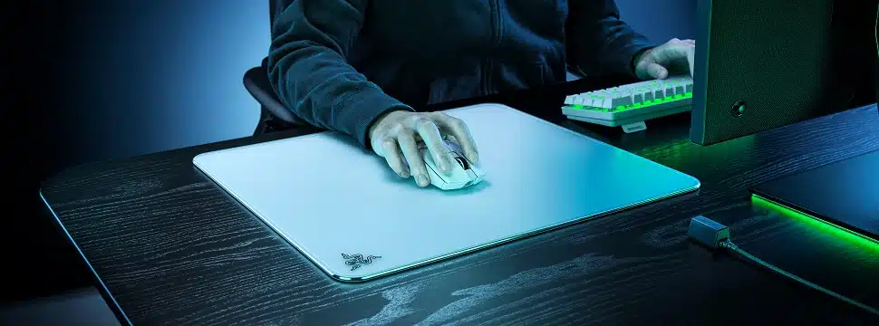 Razer Atlas: mousepad gamer de vidro temperado é apresentado