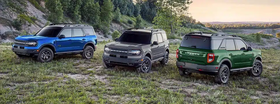 Ford inicia venda do Bronco Sport 2023 com novas cores