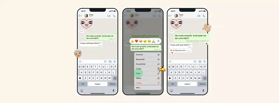 Novidade: agora você pode editar mensagens do WhatsApp