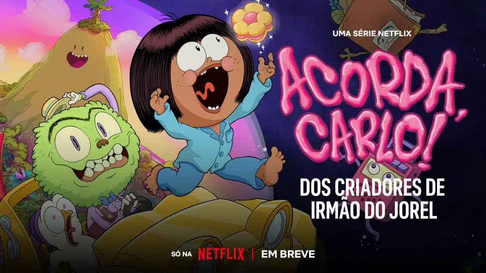 Netflix: Acorda, Carlo! ganha trailer e data de estreia