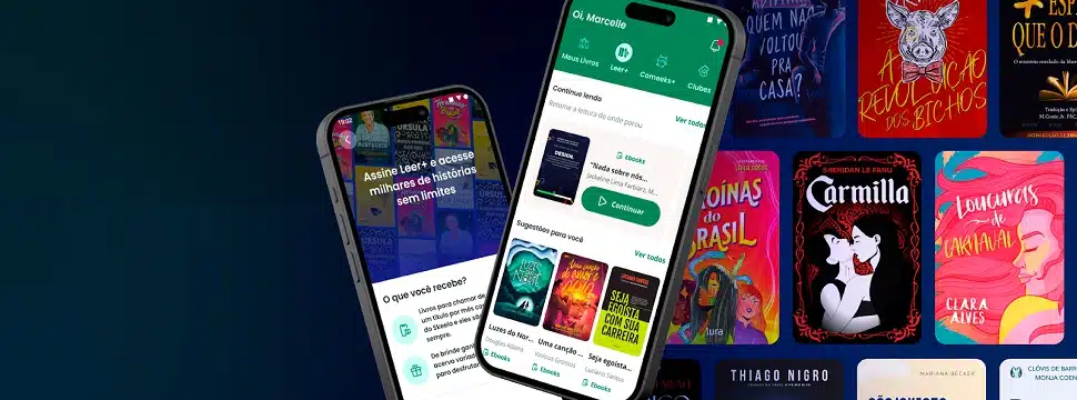 Leer+: streaming de livros digitais custa R$ 19,90 ao mês