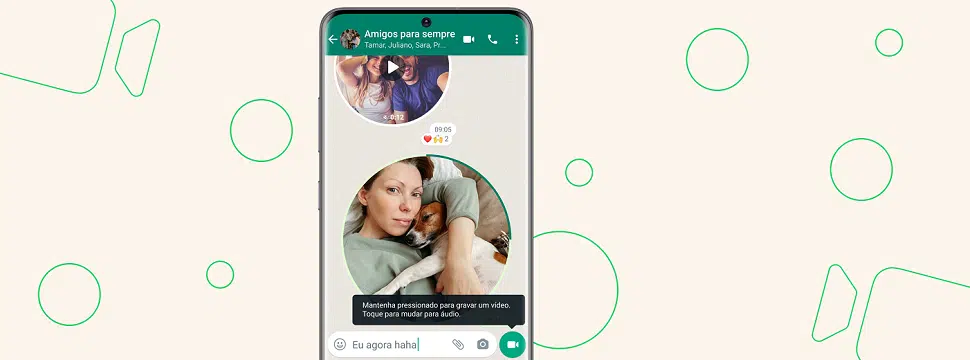 WhatsApp apresenta recurso de mensagens de vídeo instantâneas