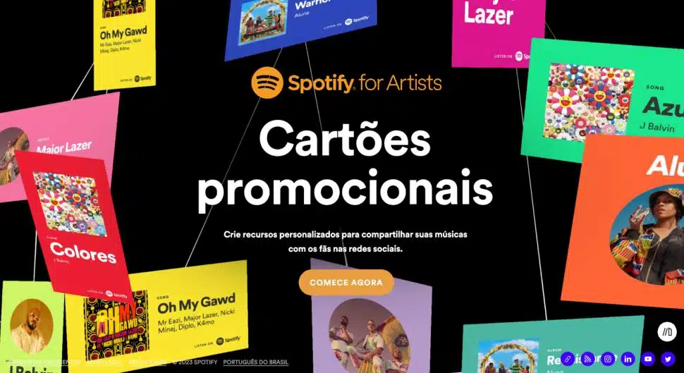 Spotify for Artists lança novo hub global para compor, produzir e publicar