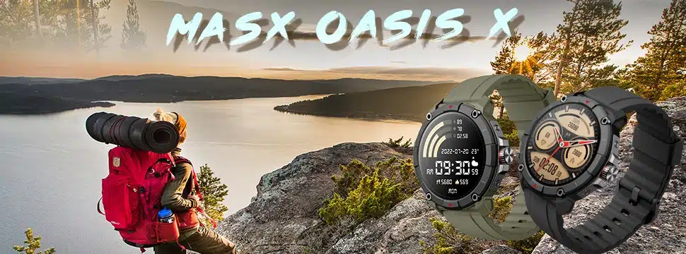 Por US$ 35 e com Alexa, smartwatch MASX Oasis X chega ao mercado