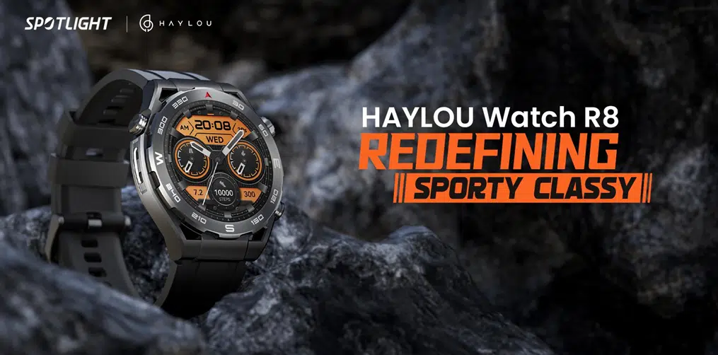 Por R$ 160, smartwatch HAYLOU Watch R8 reúne estilo e recursos fitness