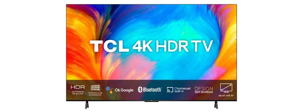 P635 4K: TCL expande linha de TVs com modelos de 65 e 75 polegadas