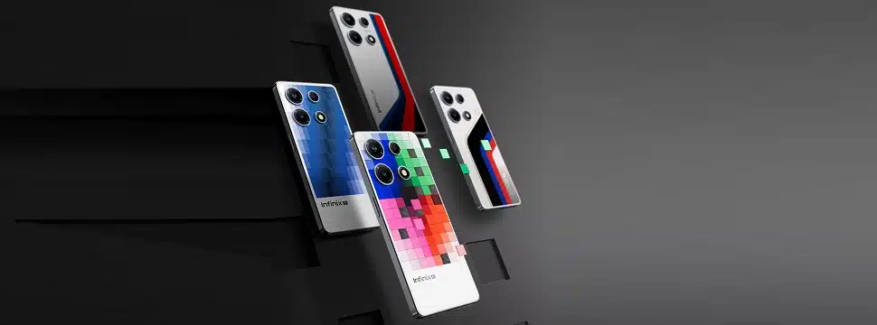 E-Color Shift: Infinix apresenta tecnologia que personaliza traseira de celulares