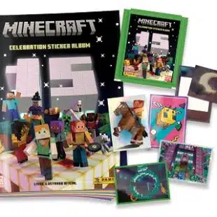 Panini anuncia lançamento de álbum de figurinhas do Minecraft