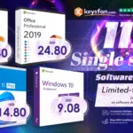 Microsoft Office e o Windows 10 vitalícios por a partir de US$ 9