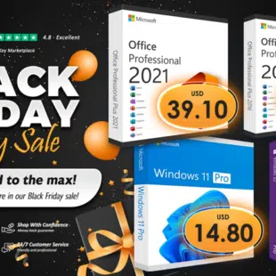 Black Friday: licenças vitalícias de Office e Windows 11 por US$ 10