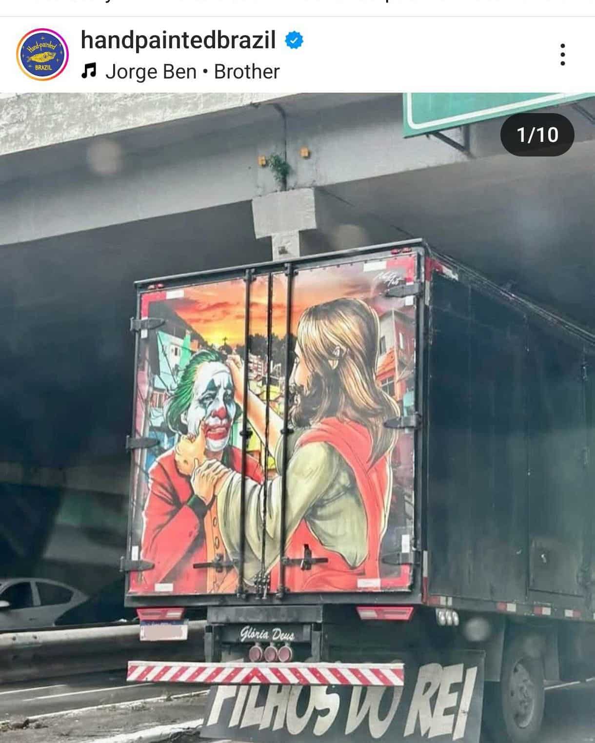 Crédito da foto: Instagram – https://www.instagram.com/handpaintedbrazil/