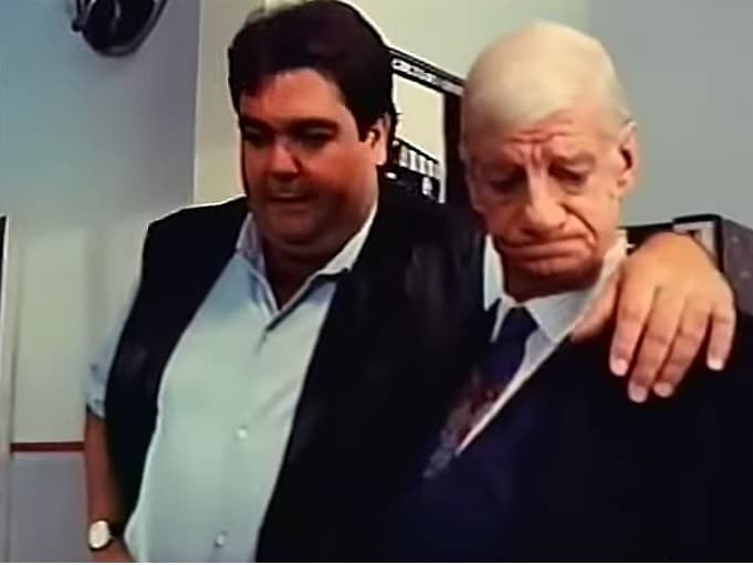 Costinha é o Al Pacino brasileiro, de acordo com o Juliano / Crédito da foto: Reprodução – Inspetor Faustão e o Mallandro